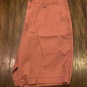 Old Navy Tan Flat Front Shorts